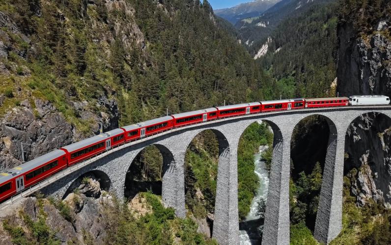Swiss Alps Rail Adventure with Glacier Express